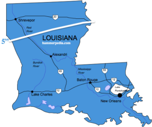 Louisiana Frost Line - Hammerpedia