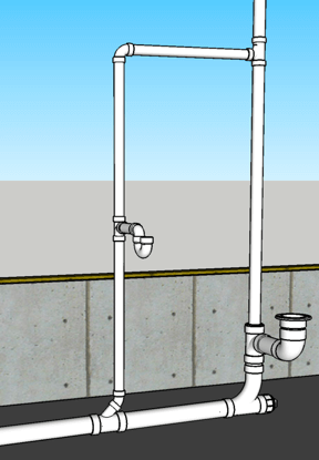 Bathroom Plumbing Diagram 1 